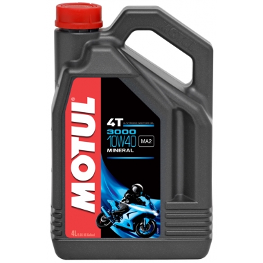 Mineral Oil MOTUL 3000 4T 10W-40 4L